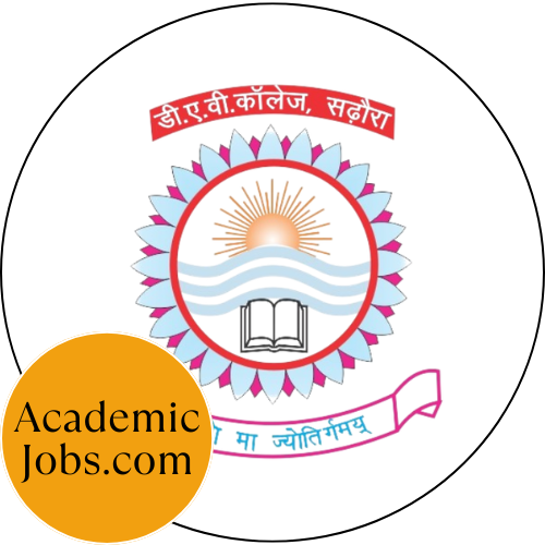 DAV College Sadhaura logo